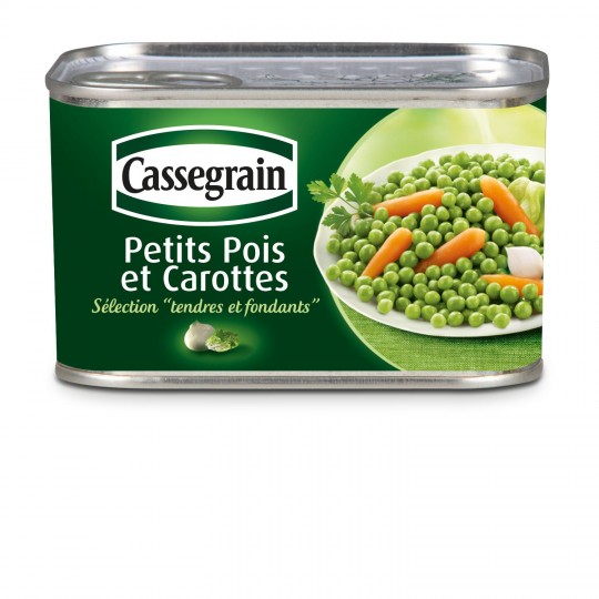 Cassegrain Pois Carotte Etuve Egoute 265g